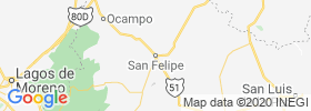 San Felipe map